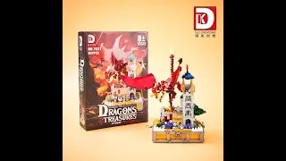 DK Legend of the Dragon and Treasure Building Block Set