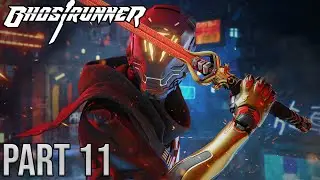 Ghostrunner Walkthrough Gameplay Part 11 - Mara Boss Fight & ENDING