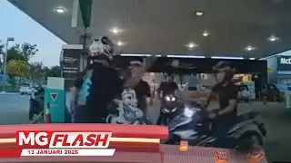 Anggota Polis Tular Tampar Penunggang Motosikal Direhatkan Daripada Operasi #MGFlash