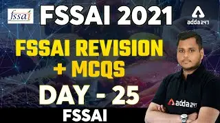 FSSAI Recruitment 2021 | FSSAI Revision + MCQs | Day 25