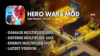Download Hero Wars Alliance MOD MENU! Damage & Defense Multiplier! LATEST VERSION 1.242.001!