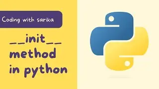 python tutorials for beginners in hindi ||__init__() method in python| init method|