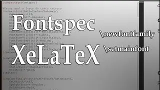 Fonte com fontspec e XeLaTeX | LaTeX | Fontes