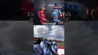 MotoGP socials making sure everyone sees how Alex started to celebrate his victory already at T12