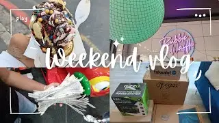 Weekend Vlog | Electronics Haul | Desk Organisation