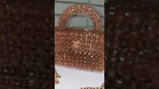 Сумочка из бусин #tutorial #handmade #сумочкаизбусин #сумочка #beadbag #bag #сумочкалб #сумка #diy