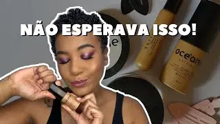 TESTEI BASE, CORRETIVO E PÓ DA OCEANE! LANÇAMENTOS LINHA EDITION | SKIN FOUNDATION