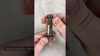 Don&rsquo;t tighten the nut too much&hellip; on Trick Bolt 1 #puzzlesolving