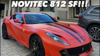 FULL SENDS in a Novitec FERRARI 812 SUPERFAST!!