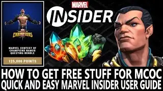How to get FREE Stuff for MCOC - Marvel Insider Guide - Marvel Contest of Champions