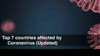 Top 7 countries affected by Coronavirus (Update)