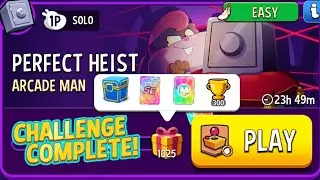 Arcade Man Bombs Away Score 1025 Match Masters Solo Challenge Perfect Heist