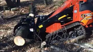 Vos opérations d'élagage avec un SK DITCH WITCH
