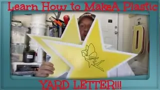 How to make yard sign letters - PART 2 - DETAIL