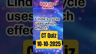 Concept Booster: Chemical Technology | 10 Oct 2025 #ct #viral #shorts
