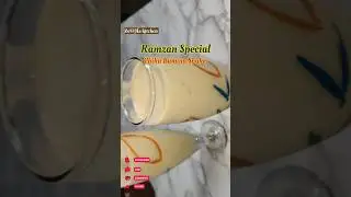 🌙Chiku Banana Milkshake with Sabja Ramzan Special | Iftar Special Drink 🤤 | ZoFiHa Kitchen