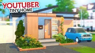 Influencer's Tiny Home 💻📹 // The Sims 4 Speed Build