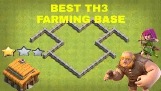 BEST TH3 farming base!Clash of clans-ForeF CoC