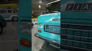 Fiat 900 T - Minivan Fiat d'epoca - Vecchio Pulmino - Auto d'epoca in fiera