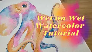 Wet on Wet Watercolor Technique