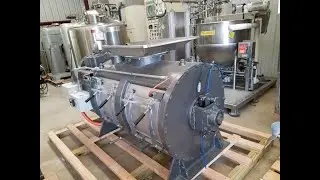 LITTLEFORD FKM-600-D JACKETED PLOW/PLOUGH MIXER WITH TWO HIGH SPEED CHOPPERS