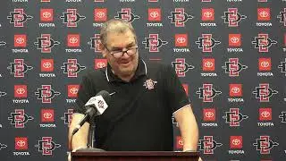 SDSU FOOTBALL: BRADY HOKE PREVIEWS SAN JOSE STATE, DISCUSSES RETIREMENT