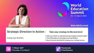 World Education Summit 2024 - Strategic Direction in Action.