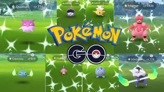 Every Shiny I caught during the Go Fest 2020 Makeup Event (Pok&eacute;mon Go)