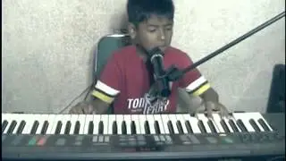 Pemain Keyboard Cilik-Dimas Aditya Resa-Bengawan Solo-Yamaha PSR-4600