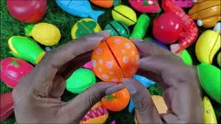 Star fruit - ASMR Satisfying Toy Cutting! Fruits, Veggies & Sea Animals