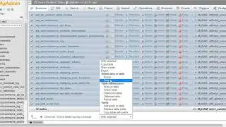 How to delete database PHPMyAdmin