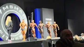 Men's Classic Physique Prejudging - Mandatories - Elliot Robinson and others