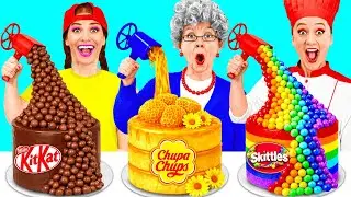 Me vs Grandma Cooking Challenge | Crazy Hacks and Recipes by PaRaRa Challenge