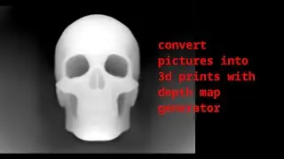 Convert Pictures Into 3D 3Dprints - Depth Map Generator - Lugcast Clips Ep 267