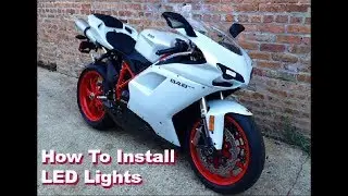 How to install LED lights on Ducati