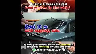 3M window tint srilanka #front windscreen tint best #automobile #trending #viral #car #srilanka
