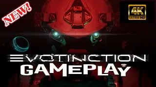EVOTINCTION - 4K UHD GAMEPLAY - FIRST LOOK  #4k #4kuhd #rpg   #scifi  #strategy  #stealth  #action