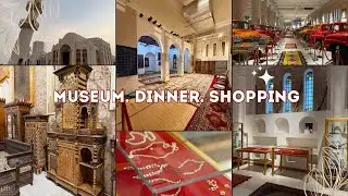 Sheikh Faisal Bin Qassim Al Thani Museum/ My Daily routine/ Life in Qatar #momsvlogs #novoiceasmr 