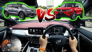[乱乱拍] Proton X50 Flagship VS Proton X70 Premium | Malaysia #POV[Test Drive] 0-100加速，朋友是心动呀，马上下单~ !!!
