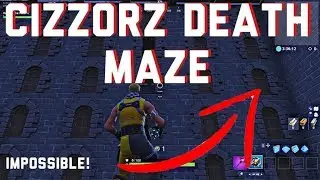How to complete Cizzorz Death Maze Escape Room with CODE!