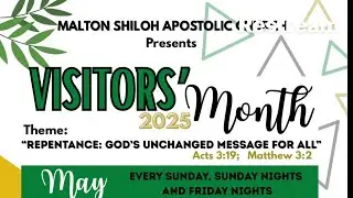 MSAC | VISITORS MONTH DIVINE SERVICE |EVANGELIST DR. FRANCINE TAYLOR-CAMPBELL | MAY 18,2025