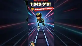 Can you beat 1.04M? 🏃&zwj;♂️💨 #SubwaySurfers #Shorts #HighScore