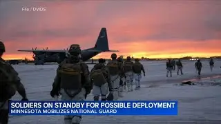 1,500 soldiers on standby for possible Minnesota deployment
