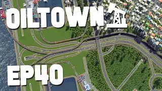 HUGE TRAFFIC BETWEEN COUNTRIES - Cities Skylines OilTown #40