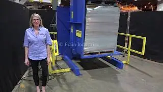 Cherry's Industrial Single Clamp 180&deg; Hydraulic Pallet Inverter Demonstration