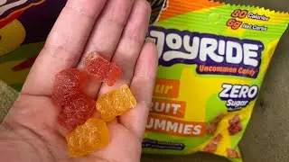 Honest Review Joyride Sour Gummy Bears No Sugar Low Carb Keto Candy