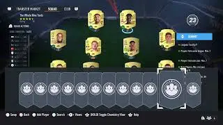 FIFA 23 The Whole Nine Yards SBC (Hybrid Leagues) Cheapest Method Costs 6-7k