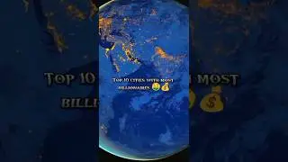 Top 10 Cities With Most Billionaires #facts #factsaboutworld #top10 #billionaire #dreamcity