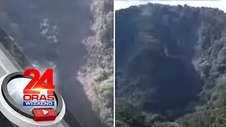 Malaking crack sa Mt. Arayat, pinangangambahang magdulot ng pagguho | 24 Oras Weekend