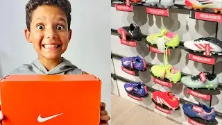 &iexcl;COMPRANDO NUEVAS ZAPATILLAS DE F&Uacute;TBOL! ⚽️